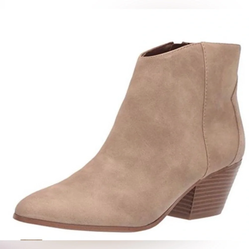 Indigo Rd. Western Ankle Bootie Tan Size 7.5